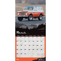 Ford Bronco 2026 Wall Calendar