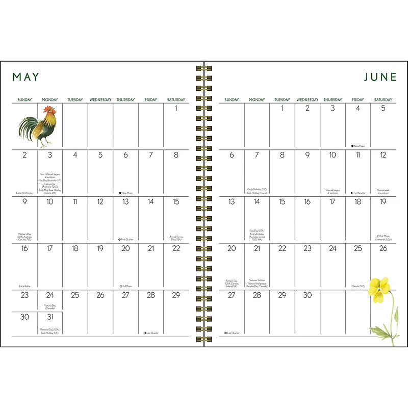 Marjolein Bastin Nature's Inspiration 2027 Engagement Calendar
