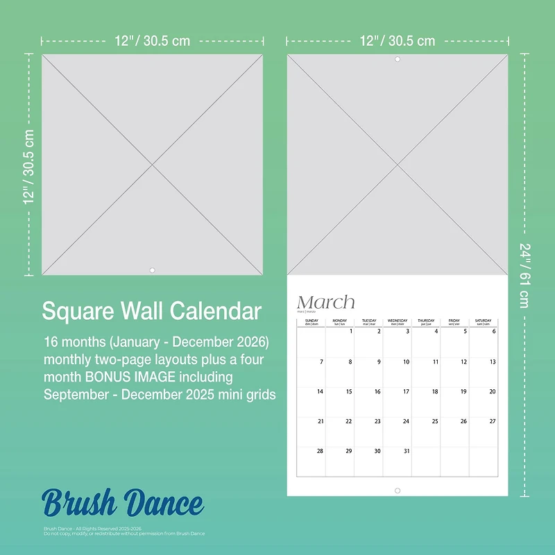 Timeless Buddha 2026 Wall Calendar