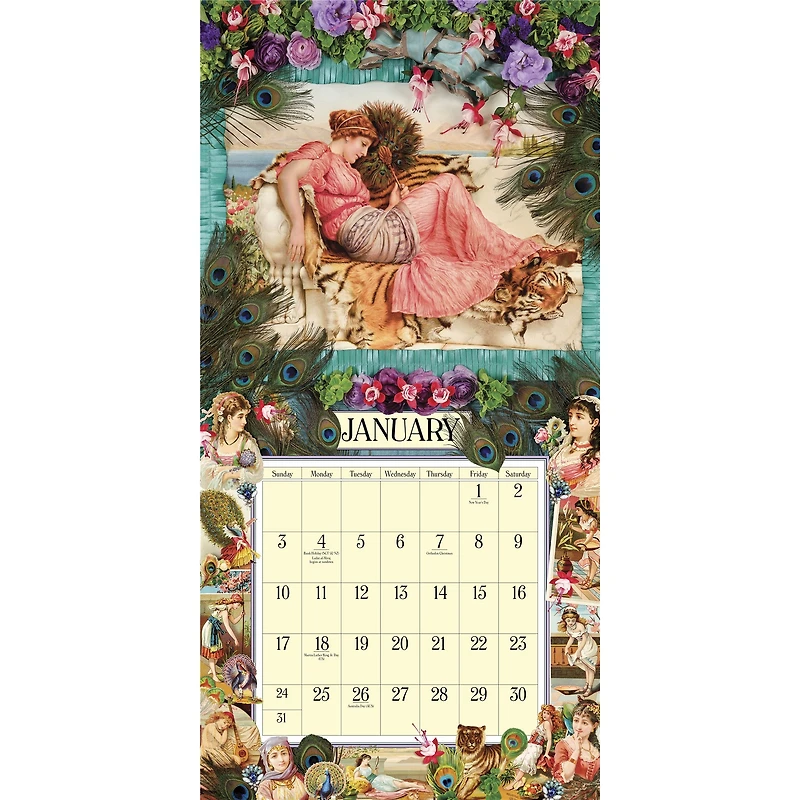 Cynthia Harts Victoriana 2027 Wall Calendar