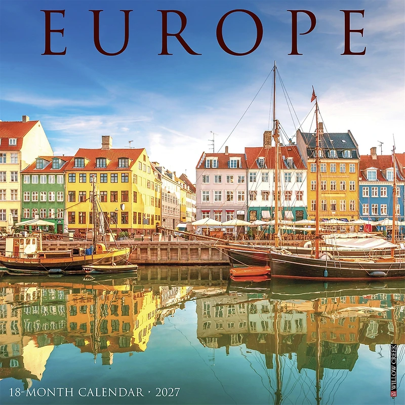 Europe 2027 Wall Calendar