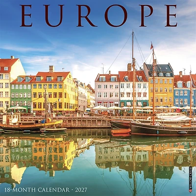 Europe 2027 Wall Calendar