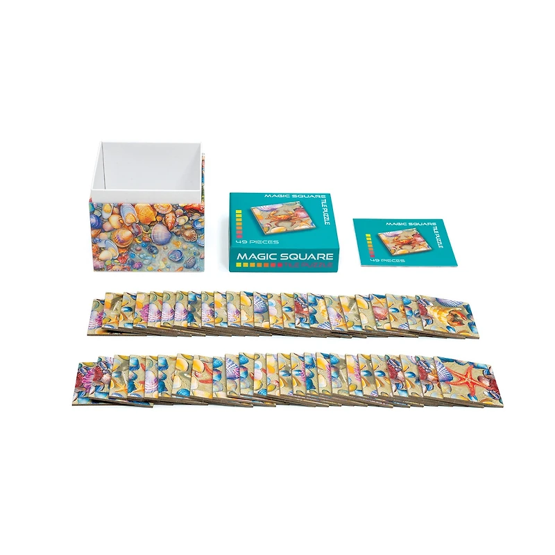 Tidal Pool Magic Square 49 Piece Puzzle - Online Only