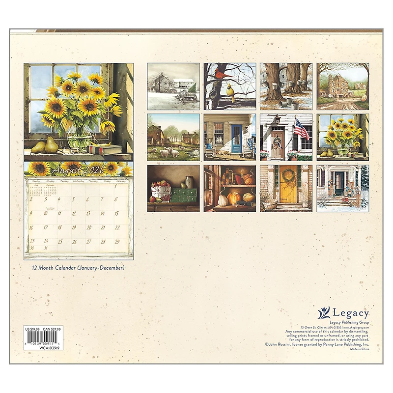 Life Itself 2026 Deluxe Special EditionWall Calendar with Cards