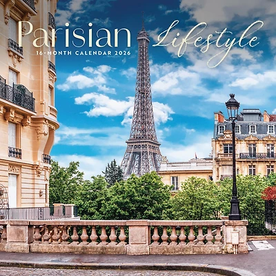 Parisian Lifestyle 2026 Wall Calendar