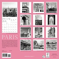 Paris 2026 Wall Calendar - Online Only
