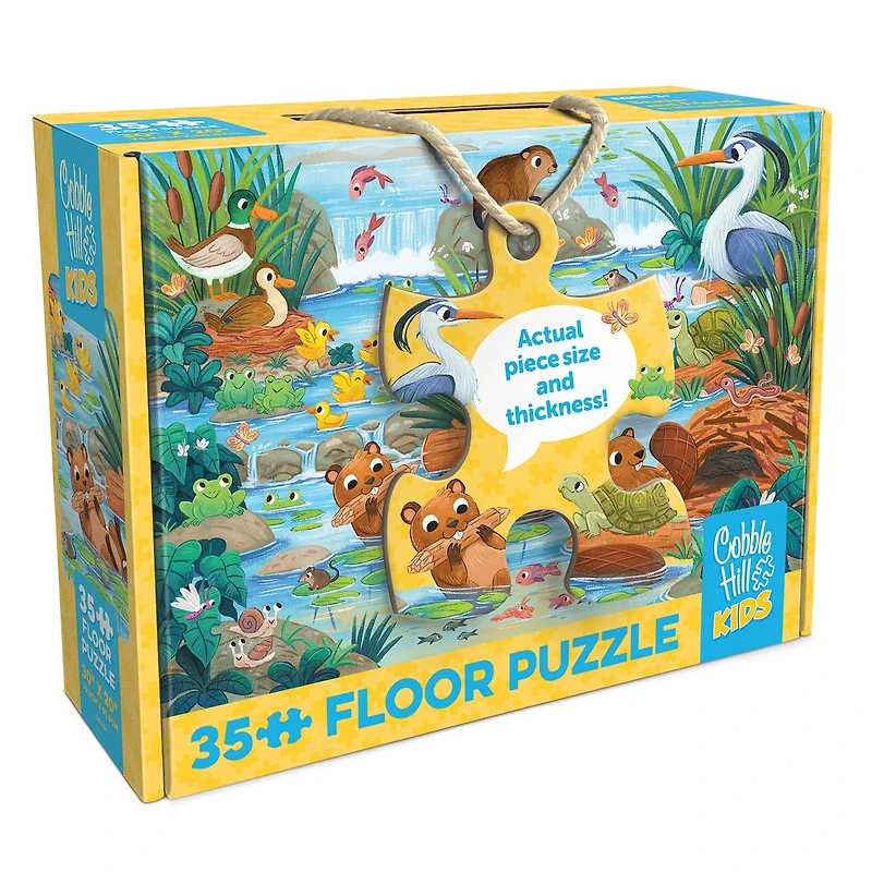 Beaver and Friends 35 Piece Floor Puzzle