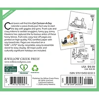 Cat Cartoon-A-Day by Jonny Hawkins 2027 Box Calendar