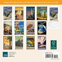 Travel the World 2027 Mini Calendar