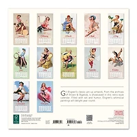 Elvgren Pin Up Girls 2026 Wall Calendar