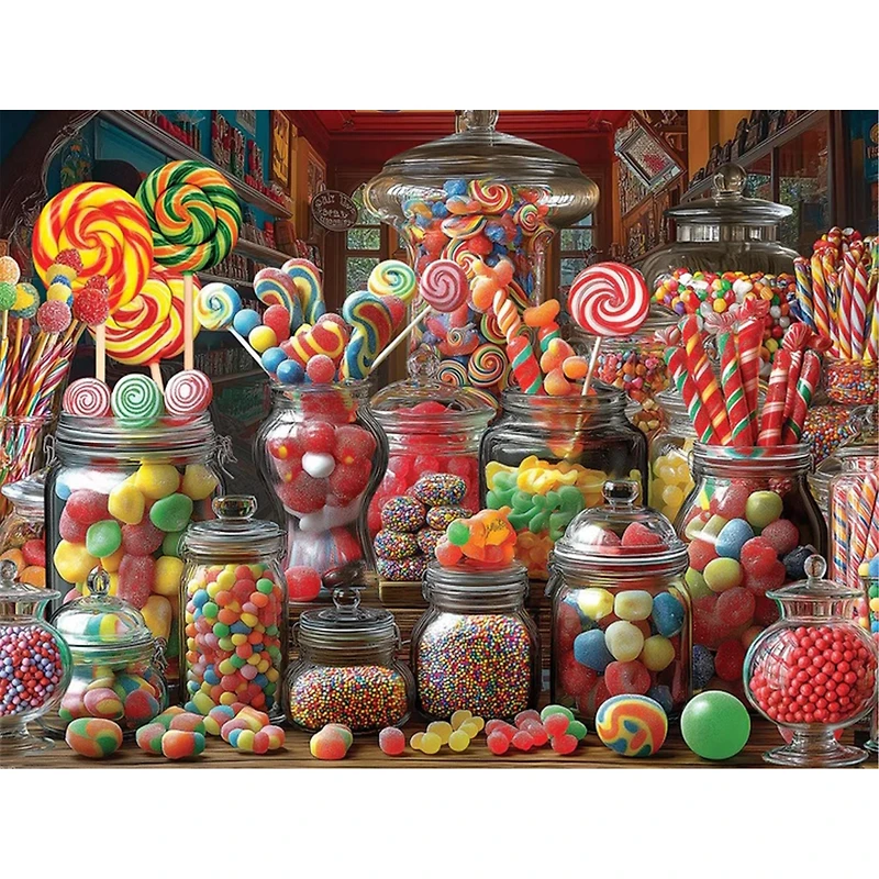 Candy Store 500 Piece Puzzle