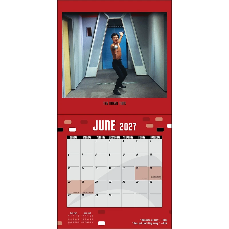 Star Trek 2027 Wall Calendar