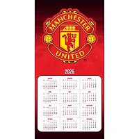 Manchester United 2026 Wall Calendar