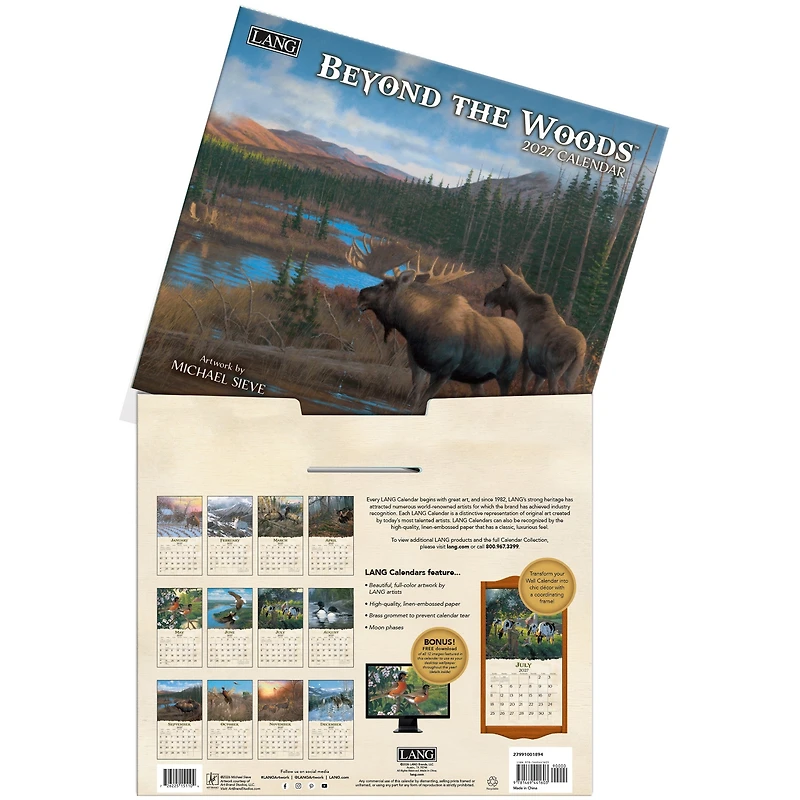 Beyond The Woods 2027 Wall Calendar - Online Only