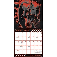 Jurassic World 2027 Wall Calendar