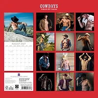 Cowboys 2027 Wall Calendar