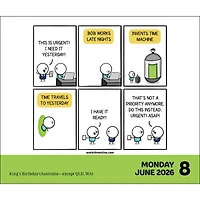 Work Chronicles 2026 Box Calendar