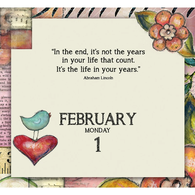 Live Love Dream 2027 Small Box Calendar