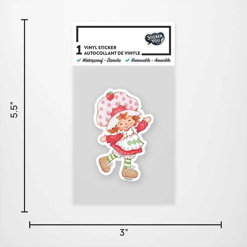 Strawberry Shortcake Vinyl Sticker