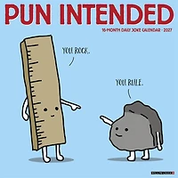Pun Intended 2027 Wall Calendar