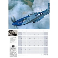 Flying Legends Oversized Wall  2026 Calendar