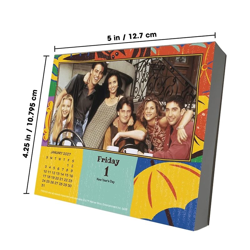 Friends 2027 Box Calendar