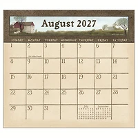 Country Path 2027 Wall Calendar
