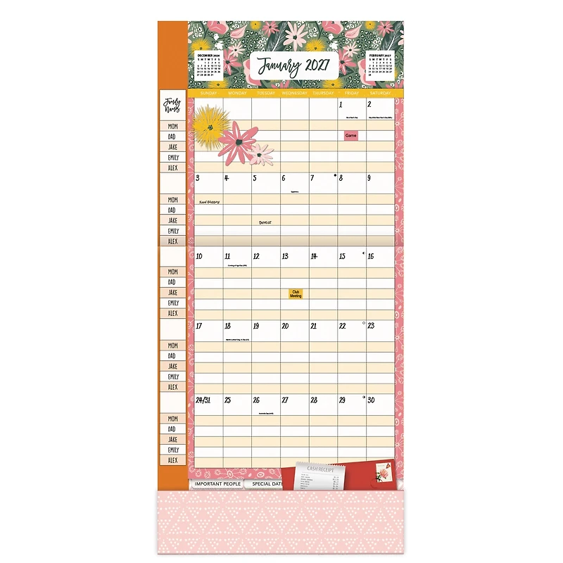 Flora and Fauna Plan-It 2027 Wall Calendar - Online Only