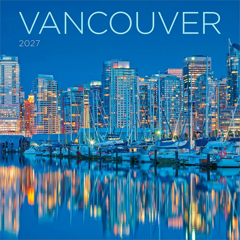 Vancouver 2027 Wall Calendar
