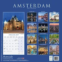 Amsterdam 2027 Wall Calendar