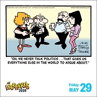 Lockhorns Laugh-A-Day 2026 Box Calendar