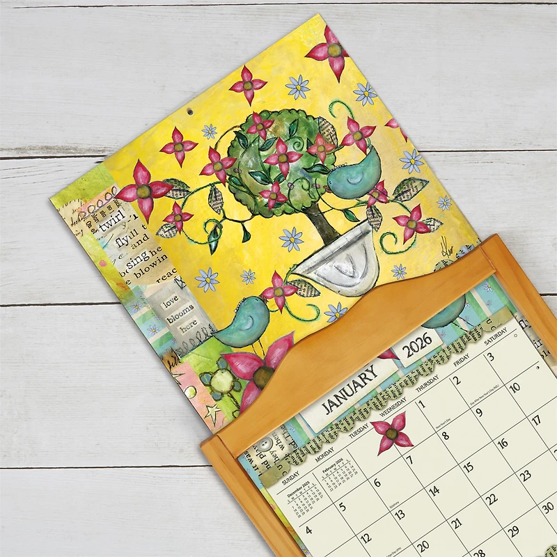 Color My World 2026 Deluxe Wall Calendar