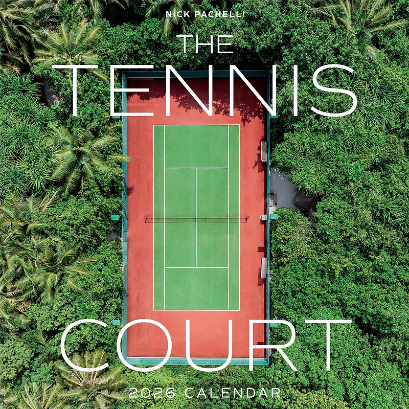 The Tennis Court 2026 Wall Calendar - Online Only
