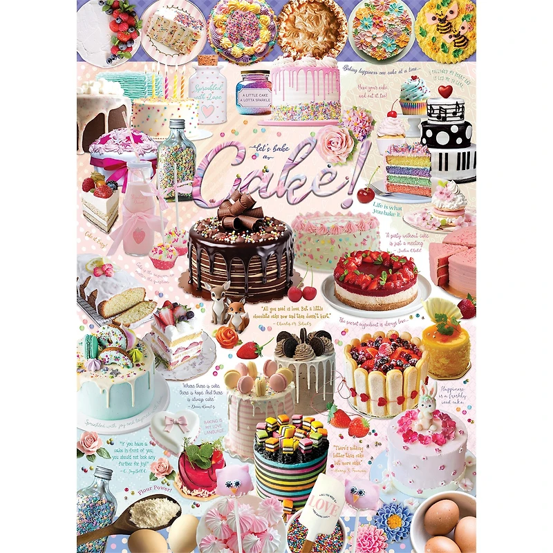 Cake Time 1000 Piece Puzzle - Online Only