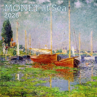 Monet At Sea 2026 Wall Calendar