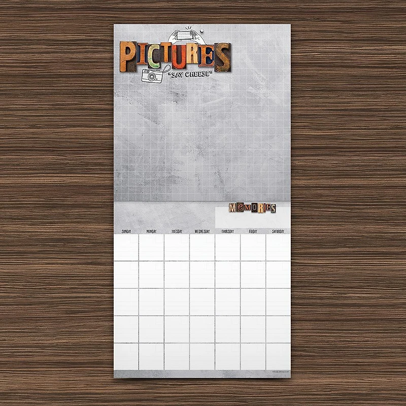 My Year Book Undated Wall Calendar - Online Only