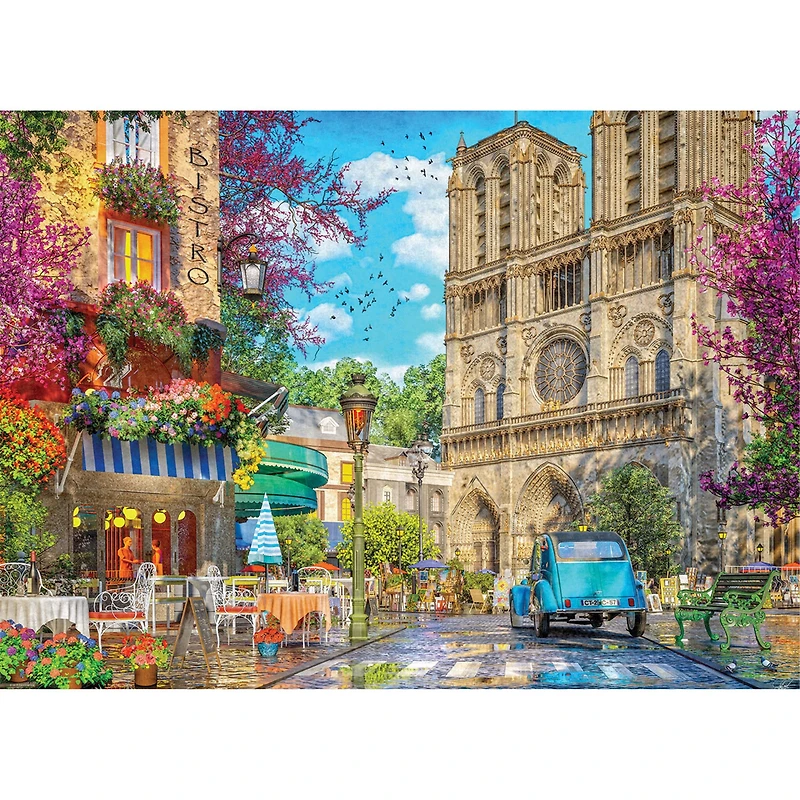 Notre Dame Afternoon 1000 Piece Puzzle - Online Only