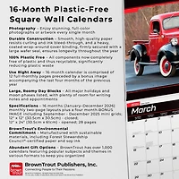 Classic Dodge Pickups 2026 Wall Calendar - Online Only