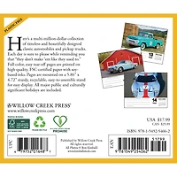 Classic Cars And Trucks 2026 Box Calendar