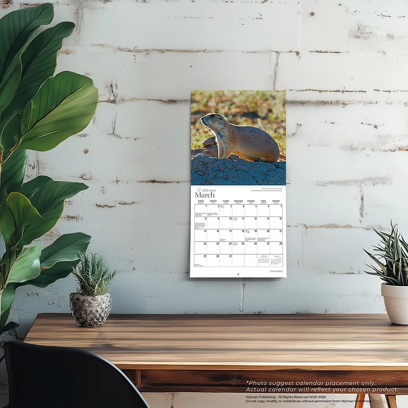 Prairies 2026 Mini Calendar