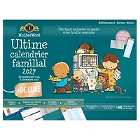 MotherWord Ultime calendrier familial de luxe 2026-2027 calendrier mural
