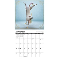 Unicorn Yoga 2026 Wall Calendar