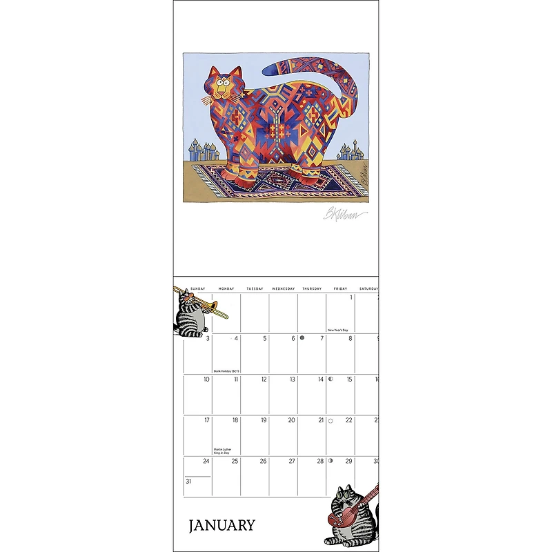 B Kliban Cat 2027 Mini Calendar - Online Only