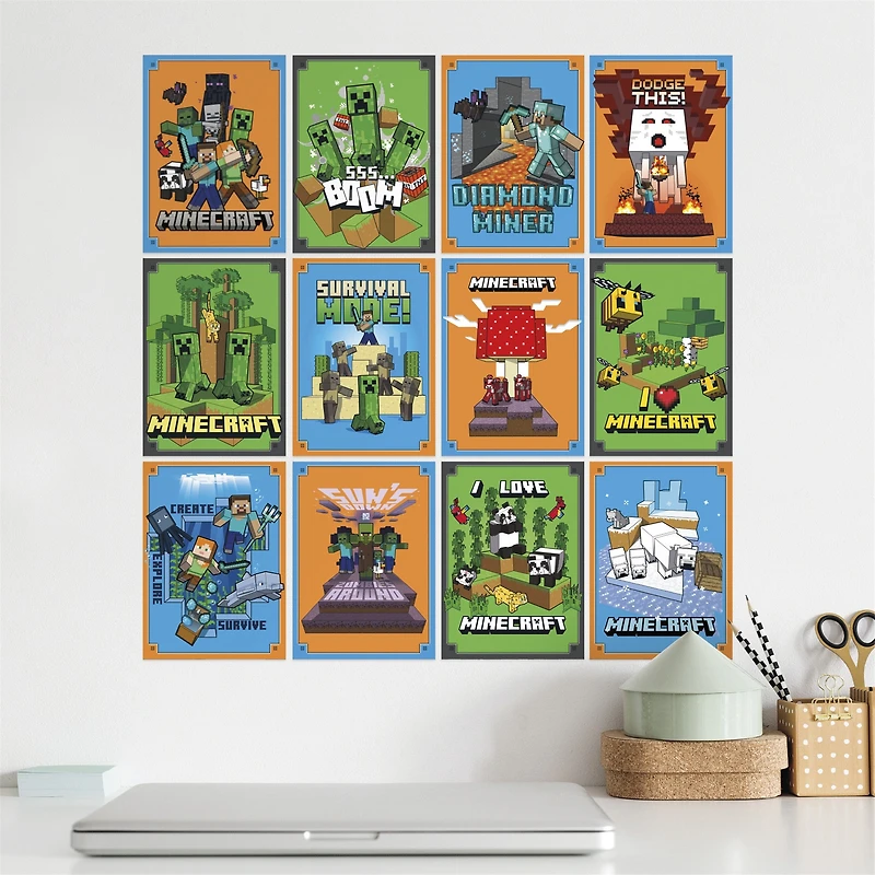 Minecraft Mini Poster 2027 Slim Calendar