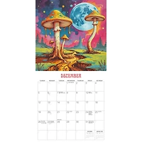 Trippy Shrooms 2027 Wall Calendar