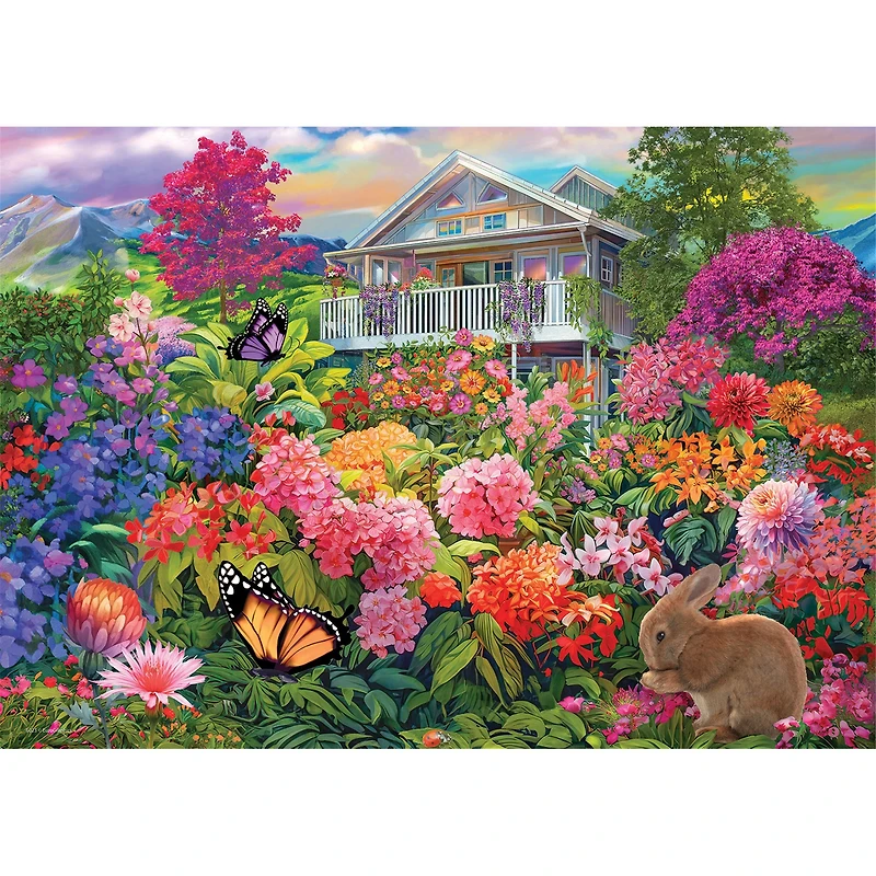 Bunny Garden 104 Piece Puzzle