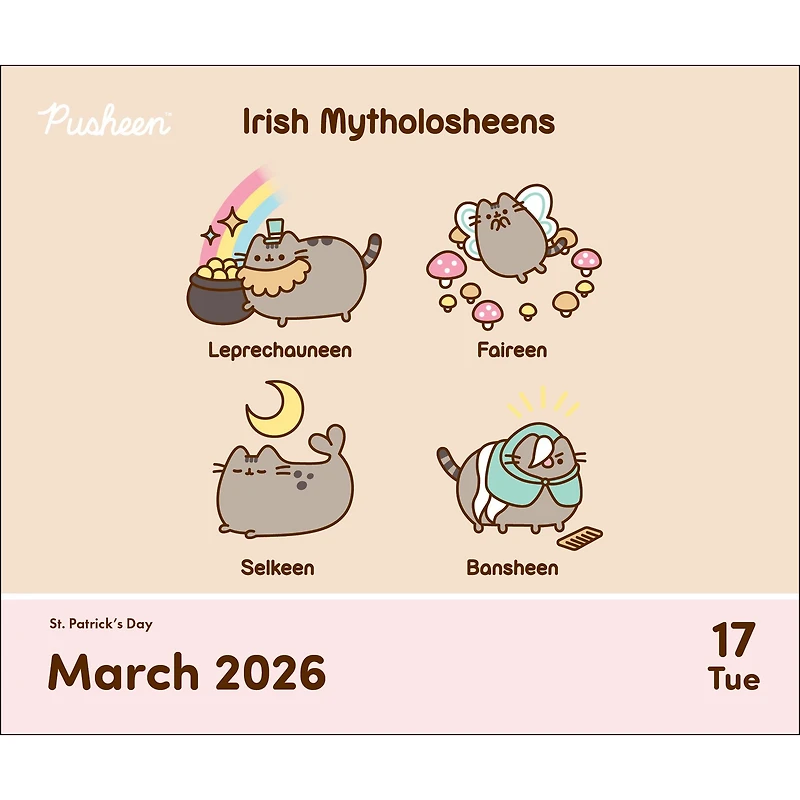 Pusheen 2026 Box Calendar