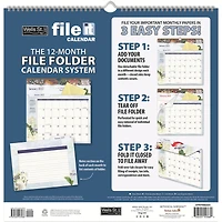 Botanical Gardens File It 2027 Wall Calendar - Online Only