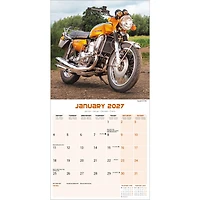 70s Superbikes 2027 Wall Calendar - Online Only