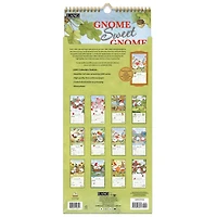 Gnome Sweet Gnome 2026 Slim Calendar
